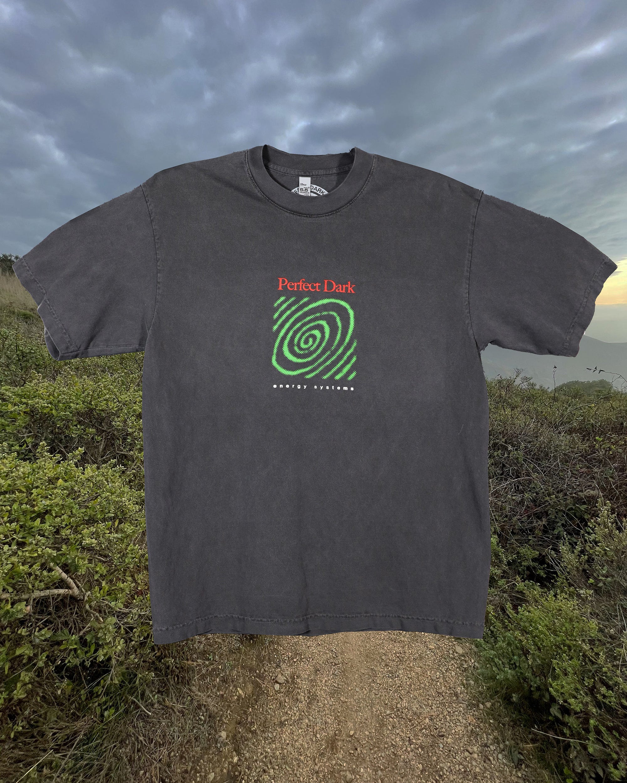 Energy Systems Tee Charcoal